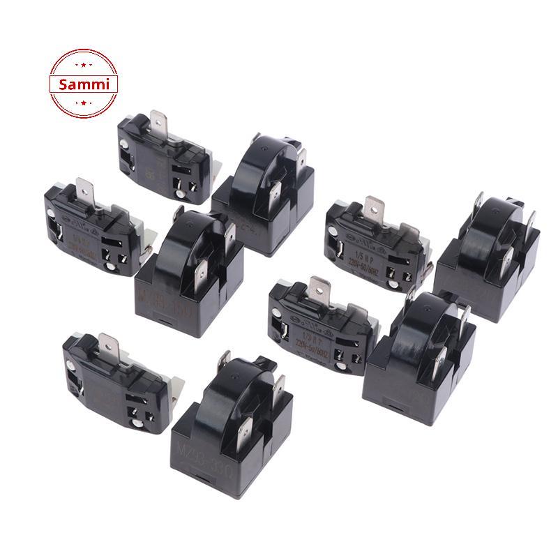 Sammi PTC Starter Relay ตู้เย็น Starter Relay ตู้เย็น Overload Protectorpatible พร้อมตู้เย็นpressor,