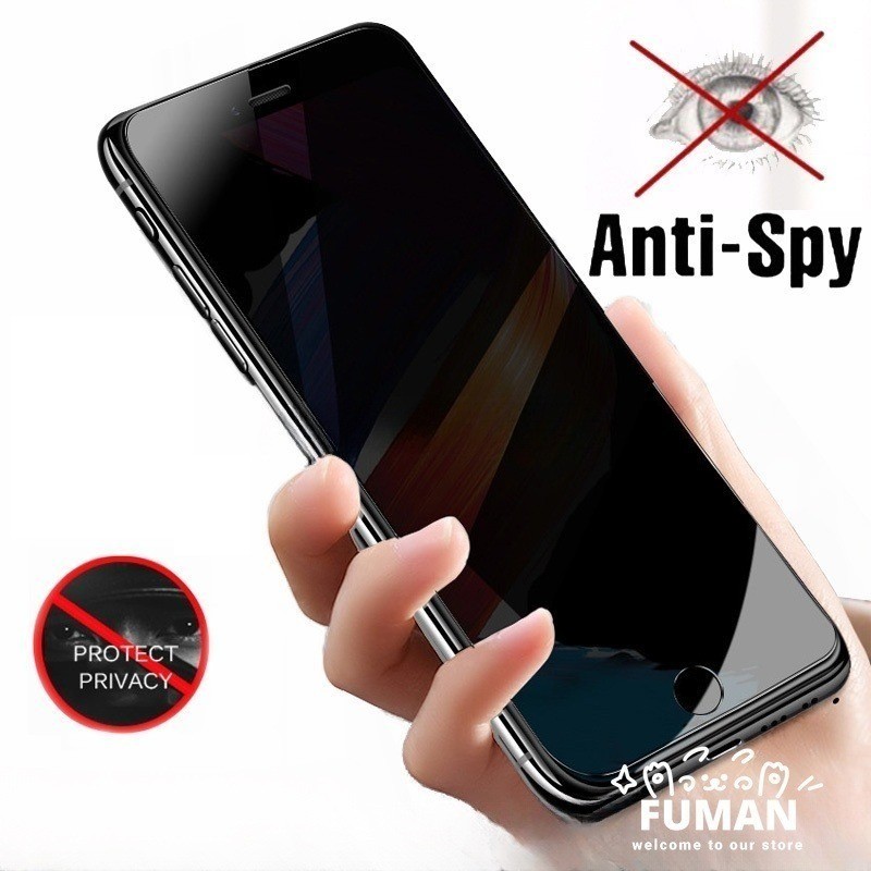 9D ฝาครอบ Anti-Spy Anti-voyeur กระจกนิรภัยสําหรับ Redmi 17 15A 14C 13X 12R K100 Pro Max K90 Max Ultr