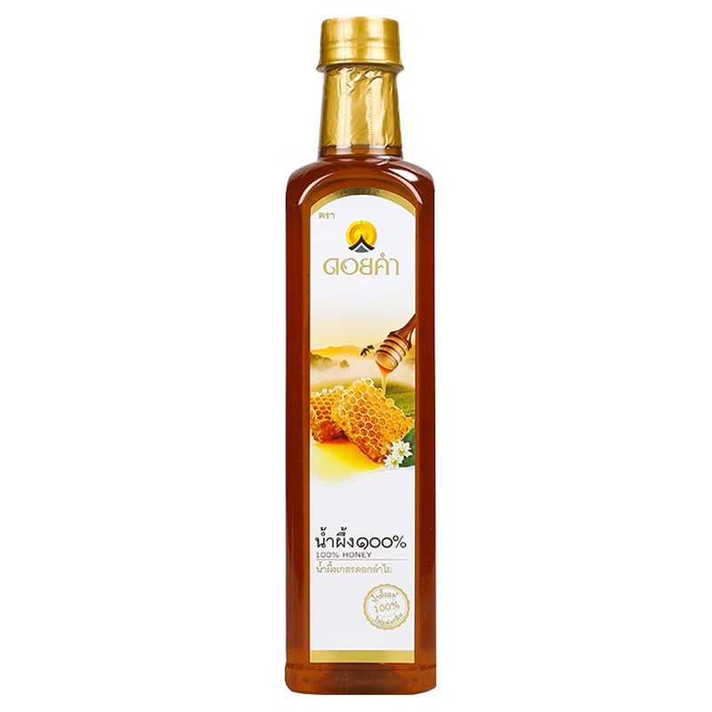 ดอยคำน้ำผึ้งเกสรดอกลำไย 770กรัม Doikham Natural Honey 770g.