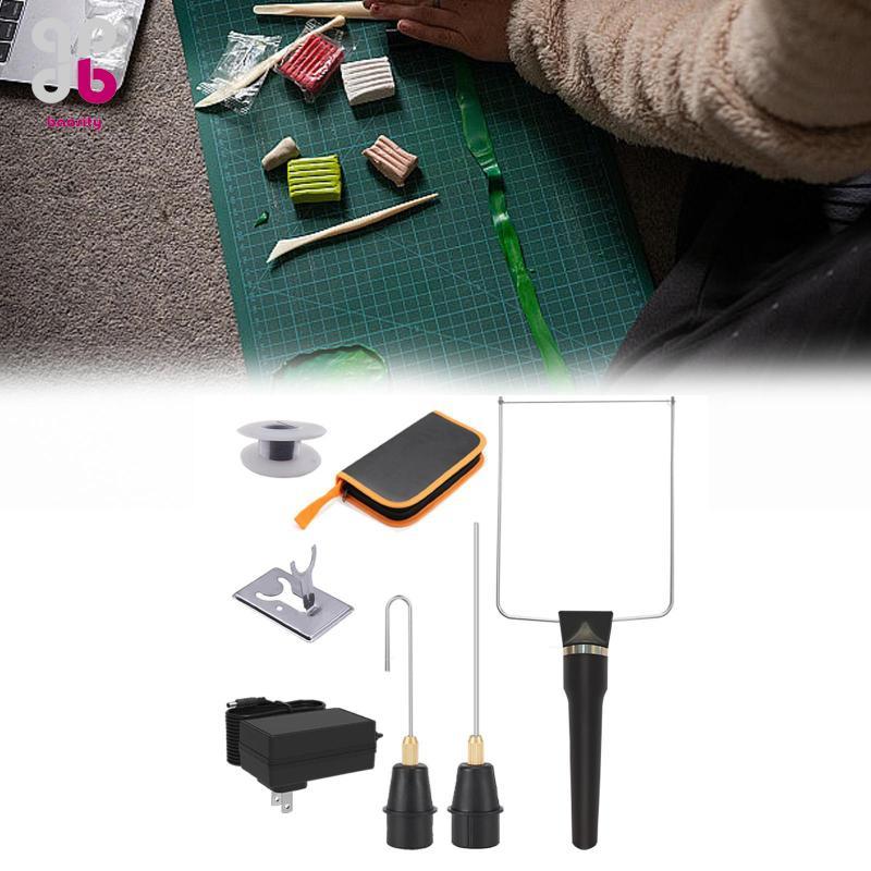 ความเบา ไฟฟ้าปากกาโฟมตัดความร้อนชุดเครื่องมือ Multiuse KT Board แกะสลักเข็มประเภทความร้อนตัดปากกาสํา