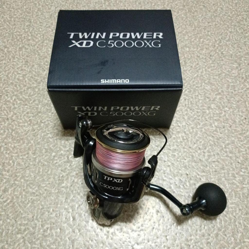 SHIMANO TWIN POWER XD C5000XG รอกสปินนิ่งมือสอง ขนาดใหญ่ ทนทาน สำหรับตกปลาน้ำเค็ม