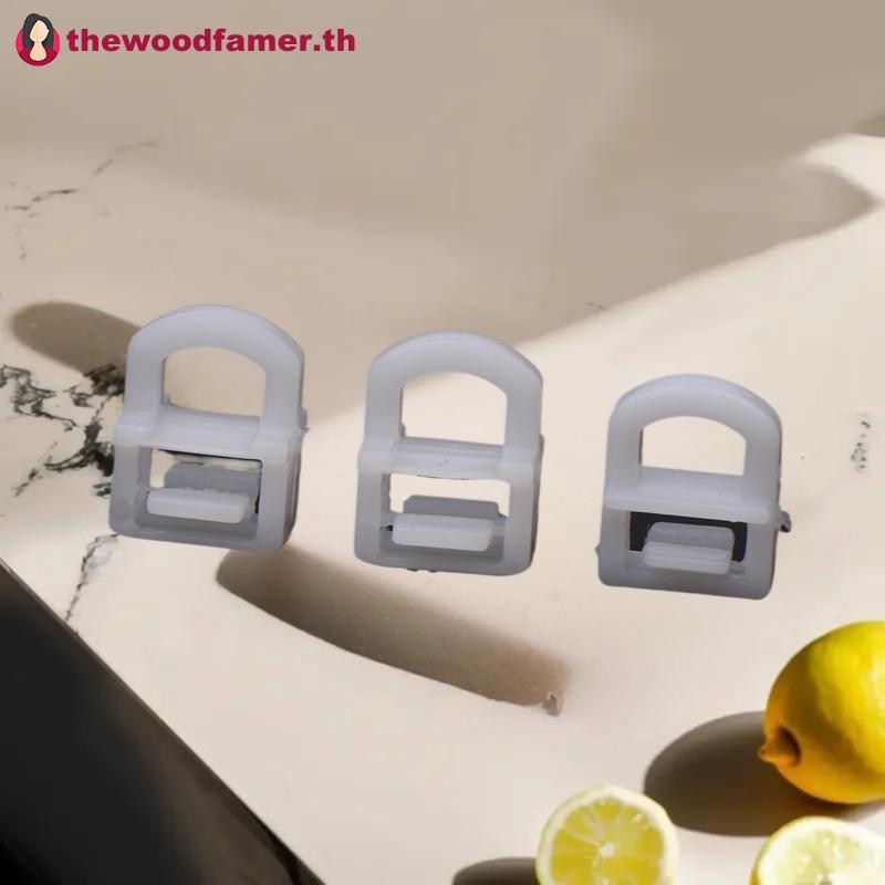 Well 20 ชิ้นรถผ้าม่าน Slider คลิป 3 มิลลิเมตร 6 มิลลิเมตร 9 มิลลิเมตร Tru DIY พลาสติก Fastener FH FE