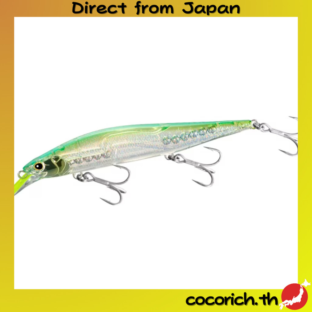 SHIMANO Ocea Loud Jerk 120S XV-C12Y 001 ST Chart Lip Service เหยื่อตกปลาทะเลแบบจม (Sinking) ขนาด 120