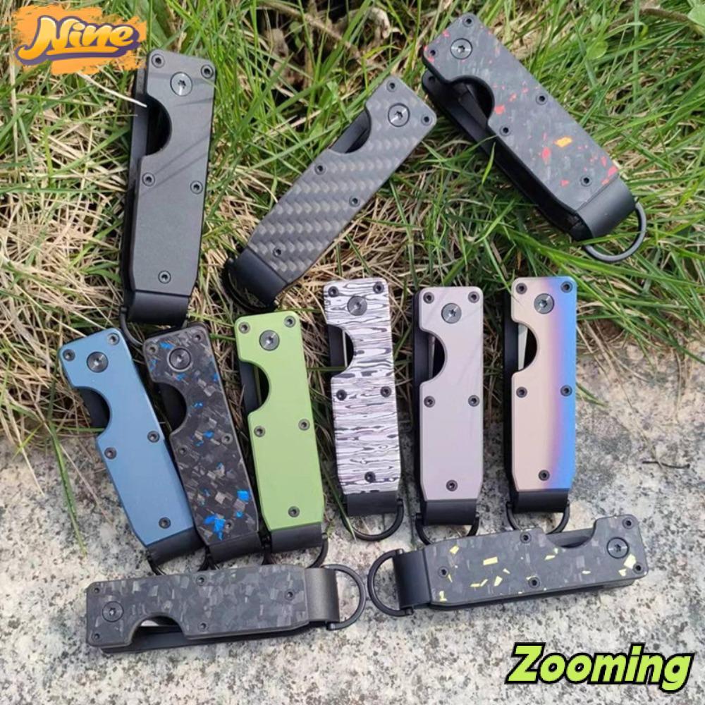 ZOOMING Key Organizer พร้อมไขควง Minimalist Key Holder, Smart Holds 2-6 Keys Metal Keys Bag สําหรับ 