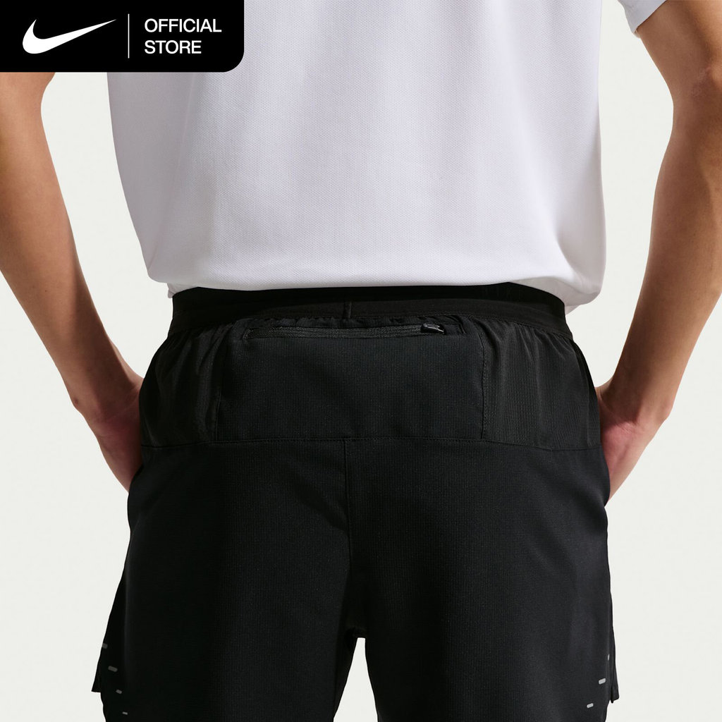 نايكي شورت جري Stride Dri-FIT 2 في 1 ـ رجالي أسود