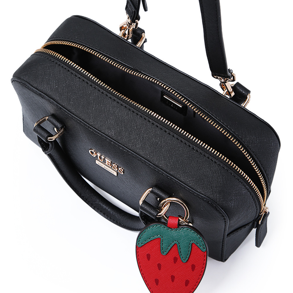 GUESS حقيبة PORTIA Box Satchel — صورة 6