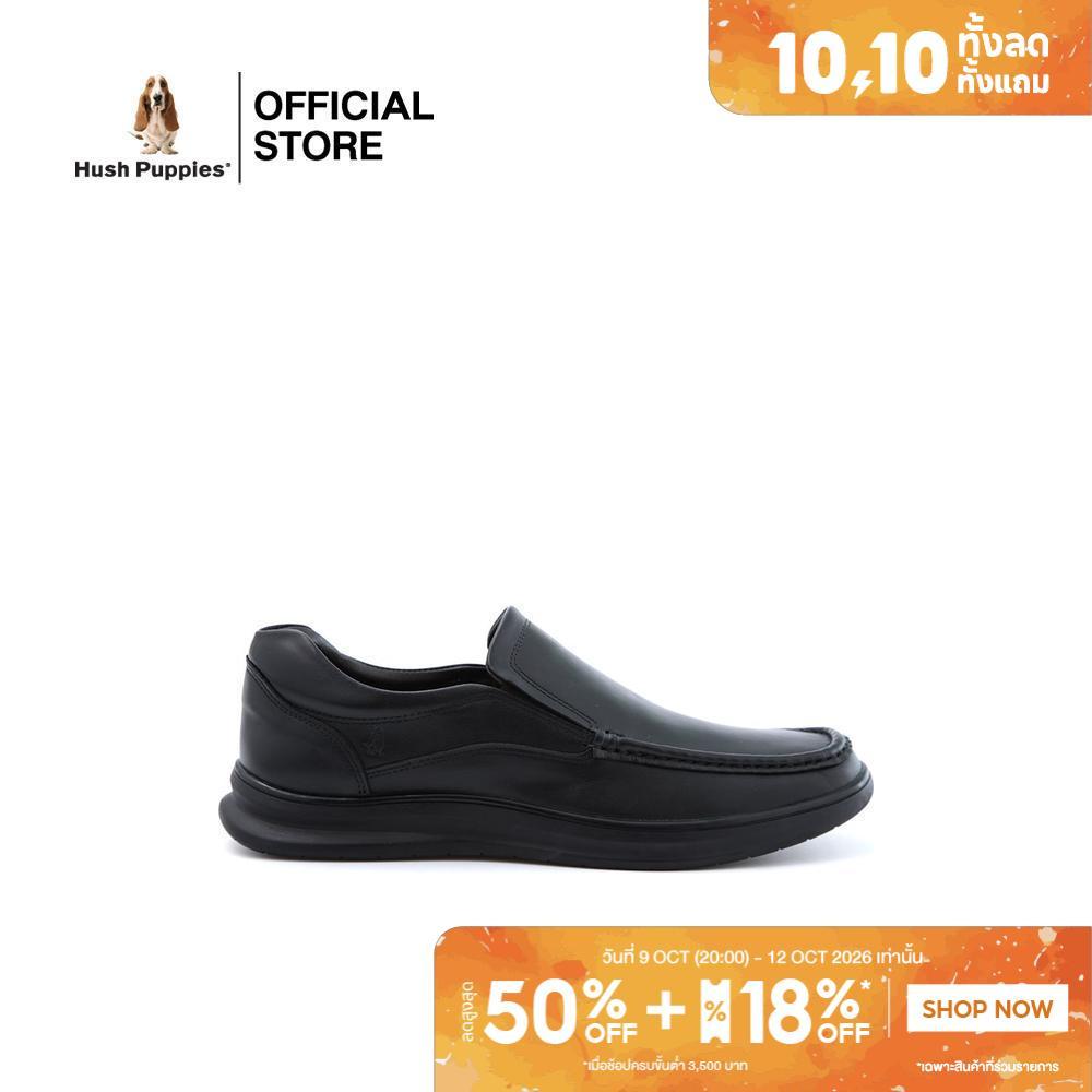 Hush Puppies حذاء رجالي رسمي جلد طبيعي HP 8HDFB2376A — أسود — صورة 2
