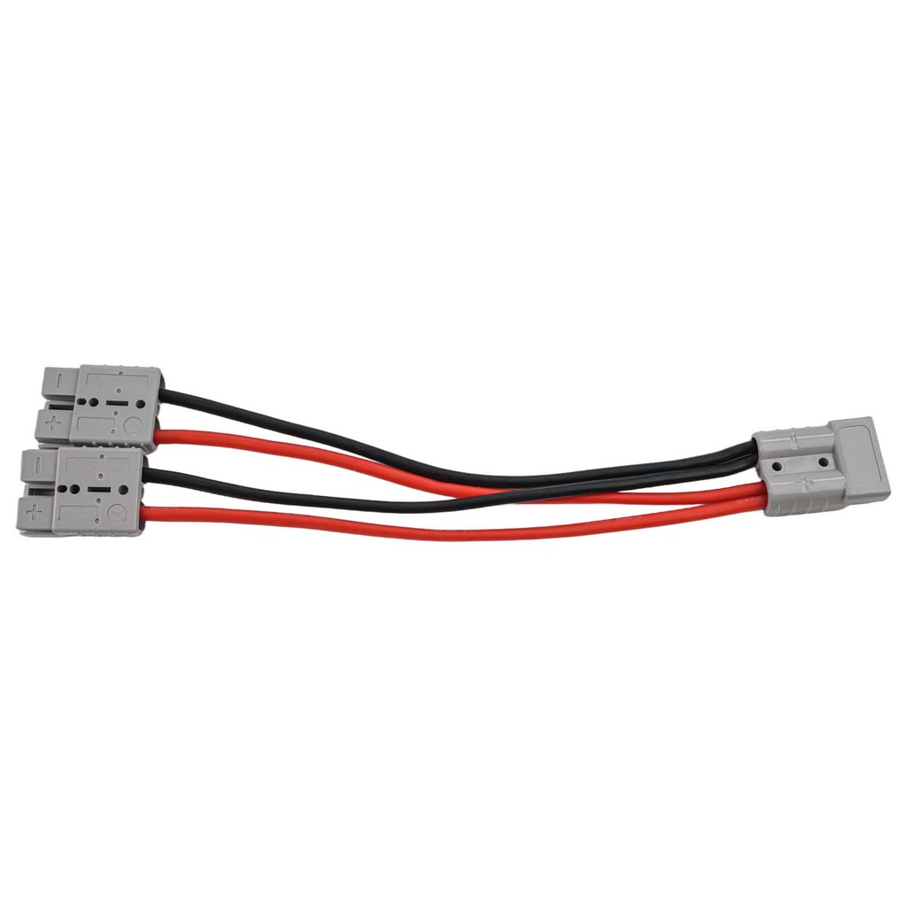 <FAIRLAND-TH> 50A สําหรับ Anderson DoubleY Adaptor Cable Extension 6 มม.ขั้วต่อแบตเตอรี่
