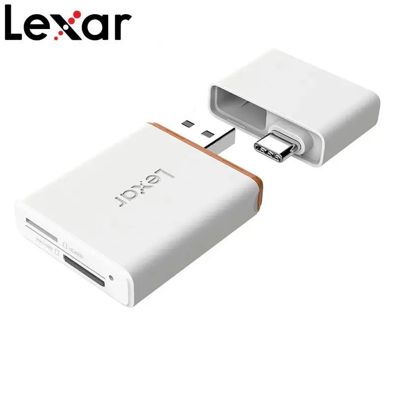Lexar Card Reader สําหรับเครื่องอ่านการ์ด LRW350UBNNC USB3.1 NM card/TF card 2 in 1 Card ReaderHT99 