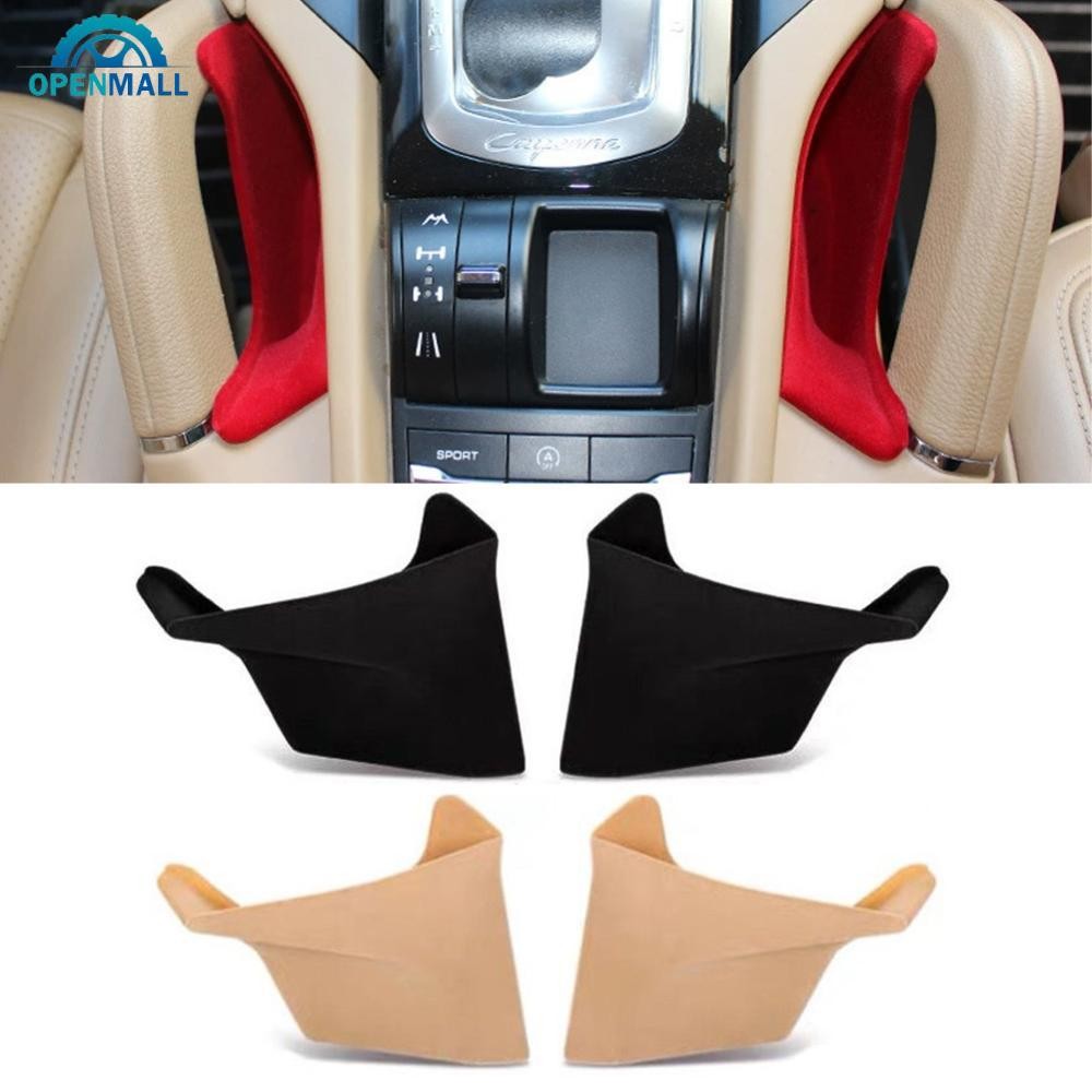 OPENMALL 2 ชิ้นภายในรถคอนโซลกลาง Gap Armrest Holder Organizer คอนเทนเนอร์กระเป๋ากล่องเก็บสําหรับ Porsche Cayenne 2011-2018 A5T8