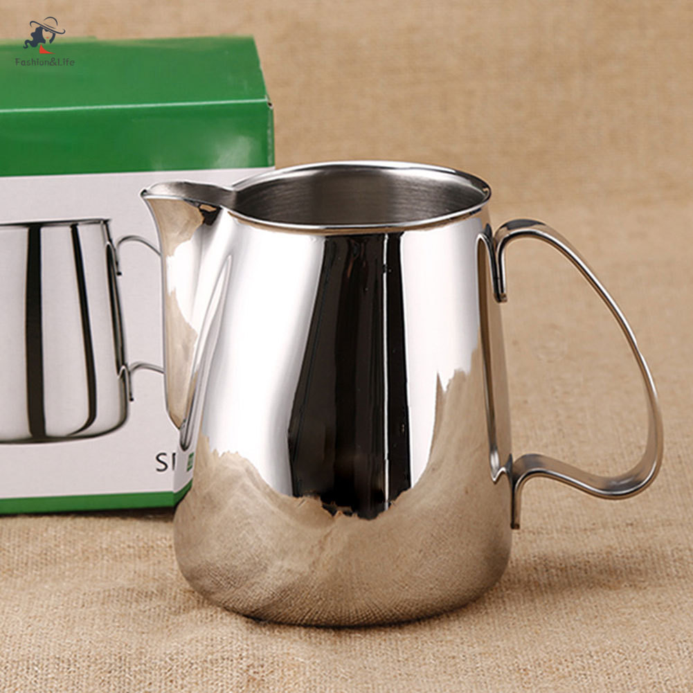 Latte Art Steaming Jug Espressos Milk Frothing Pitcher สําหรับ Latte Milk Frothing