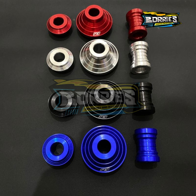 BOSH ล้อ RX KING สี CNC BY K2S BOSH ล้อ RX KING ด้านหน้าด้านหลัง CNC BY K2S RXKING RXK RX K BOSHING 