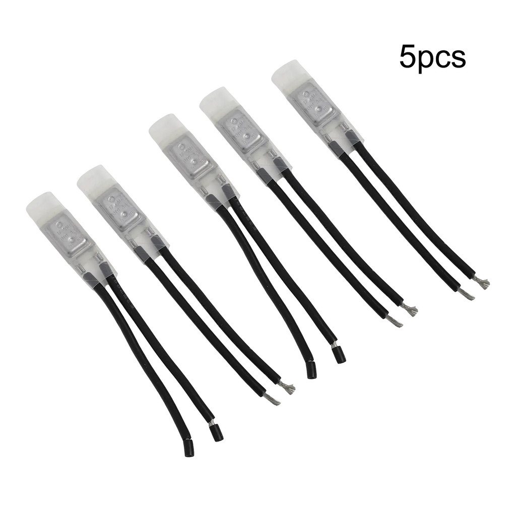 สวิตช์อุณหภูมิ KSD9700 5 ชิ้นชุดสําหรับการป้องกันเครื่องใช้ไฟฟ้าที่เชื่อถือได้