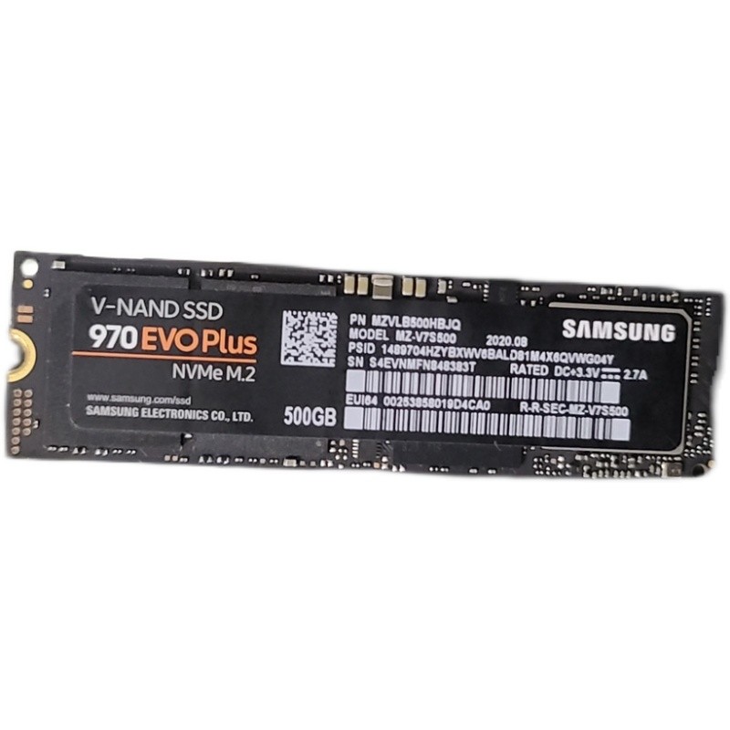970 evo plus 500g Samsung Solid State Drive คอมพิวเตอร์ Disassembly Disk ssd nvme pcie m.2