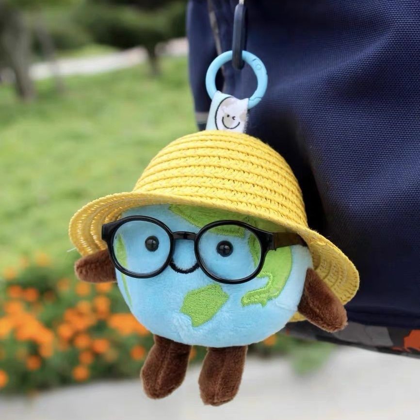 Liu Yuning Little Earth Doll Hanging Cute Exclusive Planet สินค้าตุ๊กตาพวงกุญแจแฟน20251015