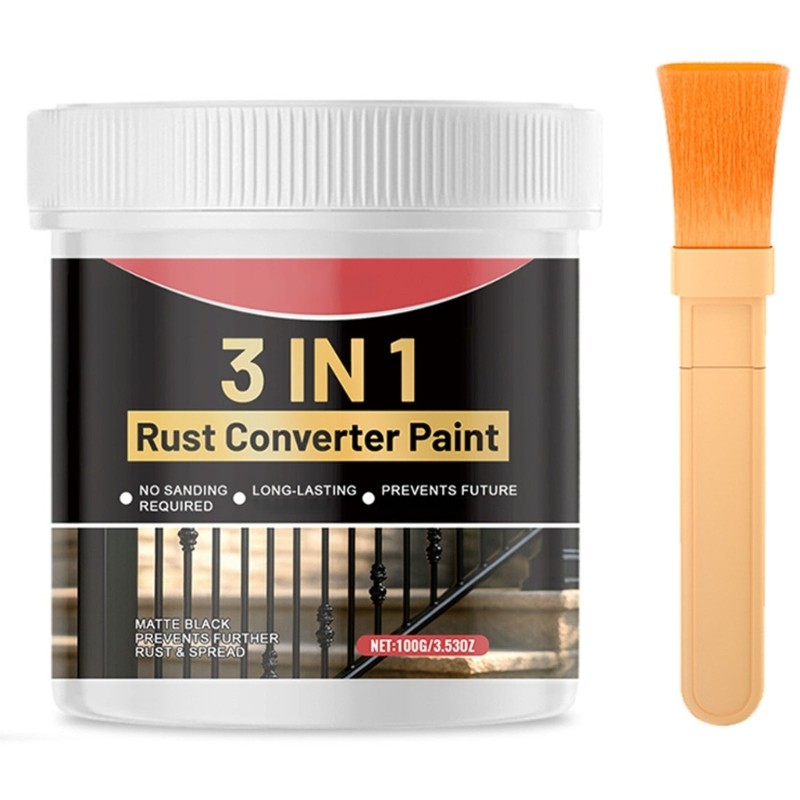 Moon Metal Surfaces Rust Remover สีโลหะ Rust Converter สําหรับยานพาหนะจักรยานพื้นผิวโลหะป้องกัน