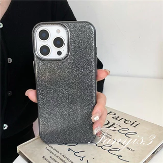 บลิง ก ขยะ สีลูกกวาดปลอกสําหรับ ไอโฟน 16 15 13 12 11 14 มือโปร สูงสุด เคสโทรศัพท์ปกอ่อน