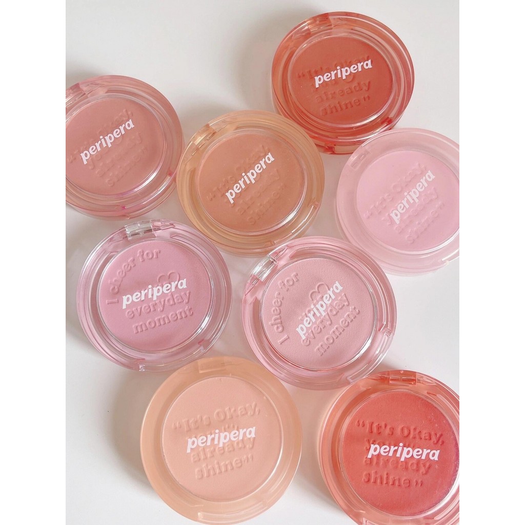 ไฮไลท์ บลัชออน เกาหลีเกาหลี Peripera Philippine Blush sunshine Letter Letter Letter Letter Letter Le