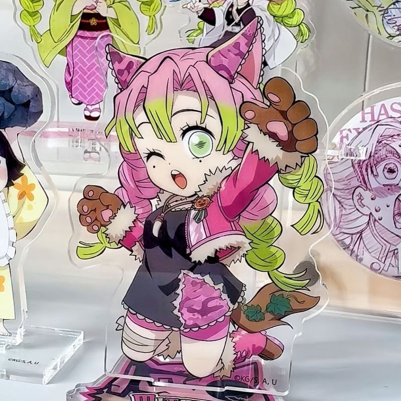 Demon Slayer Ganlu Temple Honey Glass สินค้าฮาโลวีนอะคริลิค/dfhlo