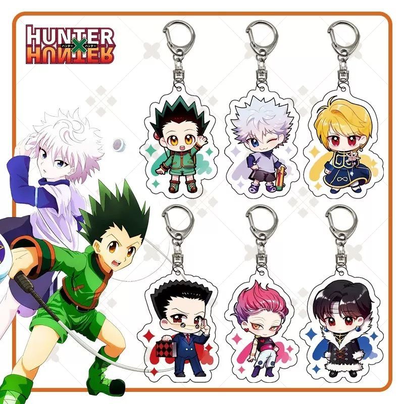 Hunter X Hunter พวงกุญแจ Full-Time Hunter พวงกุญแจ Hunter พวงกุญแจ Hunter พวงกุญแจจี้อะคริลิค