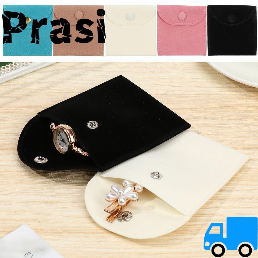 PRASI Jewelry Packaging Bag Dust Protect Lipstick Bag Velvet Bracelet Bag