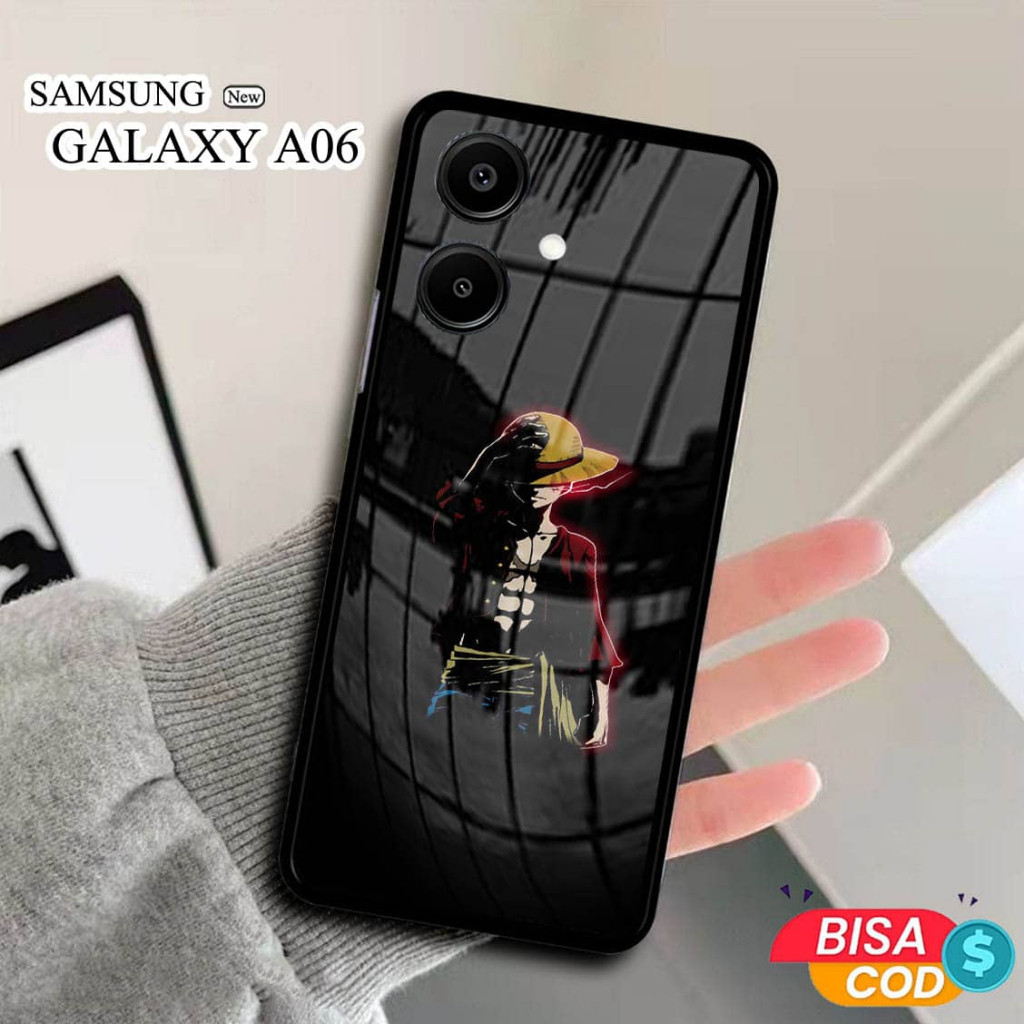 กระจกซอฟท์เคส | เคสกระจก | ปลอกแก้ว | SAMSUNG A06 [S53]