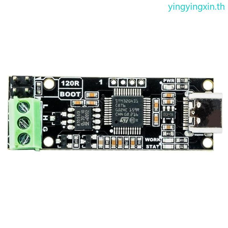 YIN CANable V2 0 CANbus Transceiver USB ถึง CAN Protocol Analyzing CAN2 0 Serial
