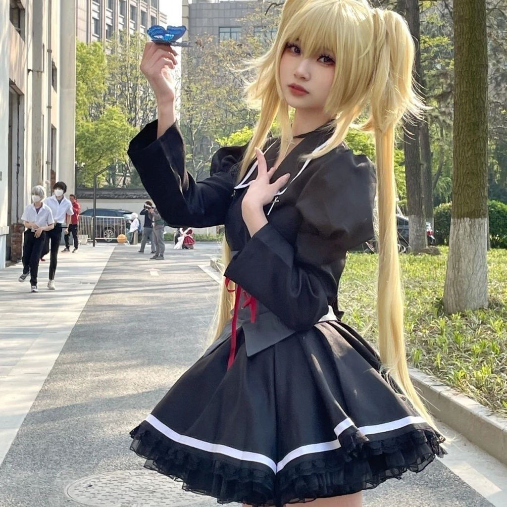 Guardian Sweetheart cos Tsukiyonggebai cos เสื้อผ้า Gorgeous Gothic lo กระโปรงทุกวันชุดคอสเพลย์เครื่