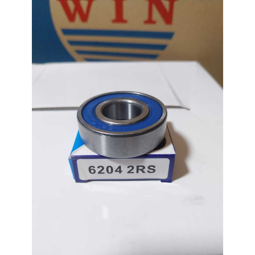 แบริ่ง Lahar 6204 2RS. ล้อหลัง Beat, Vario, Xeon, Mio J & Mio M3. คุณภาพระดับพรีเมียม ยี่ห้อ WIN