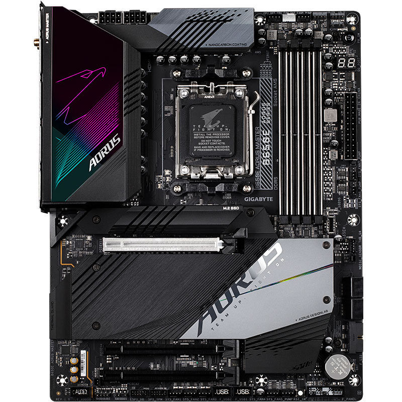 เมนบอร์ด Gigabyte B650E AORUS MASTER รองรับโปรเซสเซอร์ CPU AMD7000 Series หน่วยความจํา DDR5