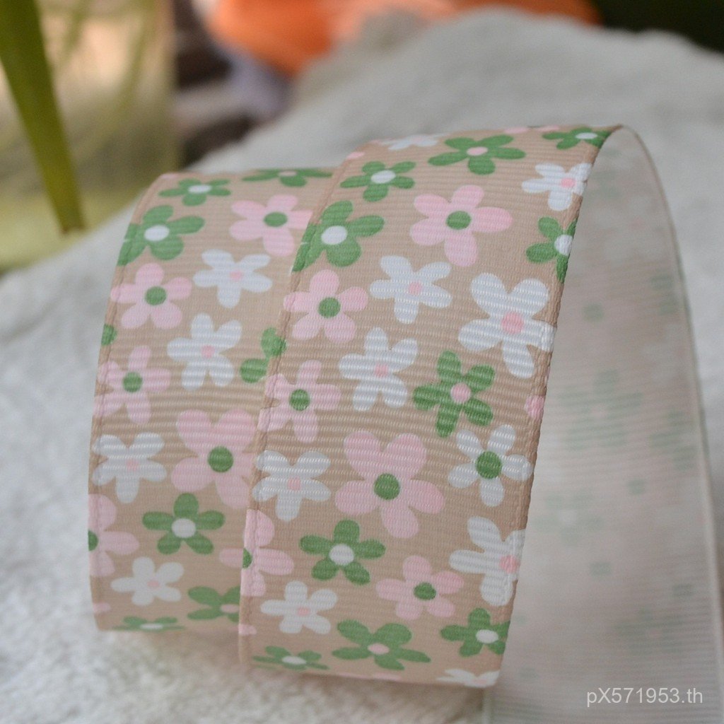 ริบบิ้นยาง Yao Ming ริบบิ้นดอกไม้ CG003 25mm S1M3