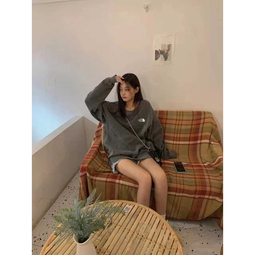 เสื้อยืด The North Face สำหรับผู้ใหญ่ พิมพ์ลายคลาสสิก ของแท้ 100%