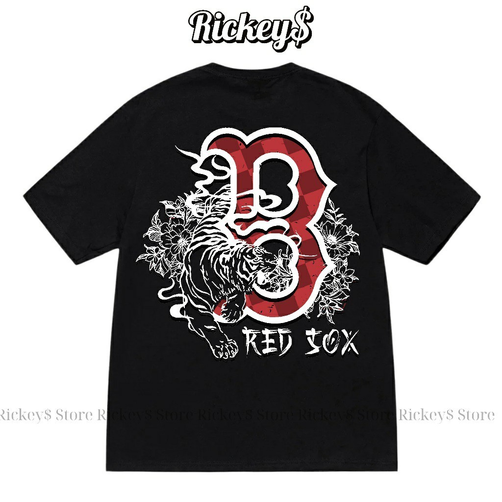 [คุณภาพสูง]MBL PrintMenssandเสื้อยืดผู้หญิง-Cotton1022