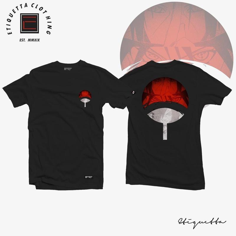 Anime Shirt - ETQTCo. -Naruto-Uchiha v5