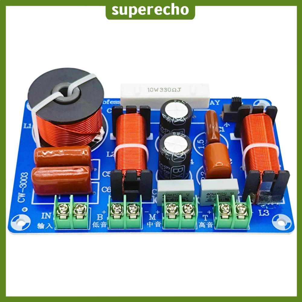 [คลังสินค้าพร้อม] 250W Audio Speaker Crossover Module Treble Medium Bass 3 Ways HiFi Audio Speaker C