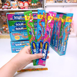 เยลลี่ SOUR แคนดี้ เคลือบเกล็ดสายรุ้ง [1 กล่อง 30 ชิ้น]