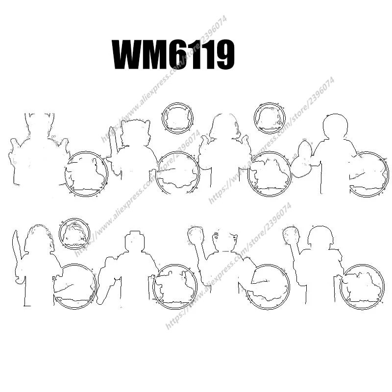 ตัวเลขการกระทํา Building Blocks Series Wm6119 Wm2187 Wm2188 Wm2189 Wm2190 Wm2191 Wm2192 Wm2193 Wm219