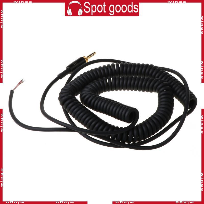 WIN 4 0 มม.เส้นผ่านศูนย์กลางภายนอกสายหูฟังสําหรับ ATH-M50 ATH-M50s สําหรับ MDR-7506