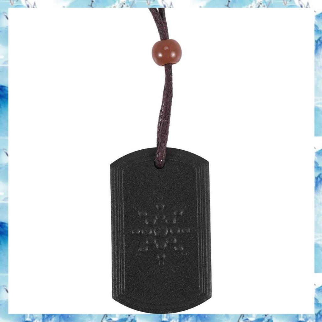 [ ] หินภูเขาไฟจี้สร้อยคอป้องกัน EMF จี้ป้องกันรังสี Energy Scalar Quantum Bio วิทยาศาสตร์ไอออนลบ