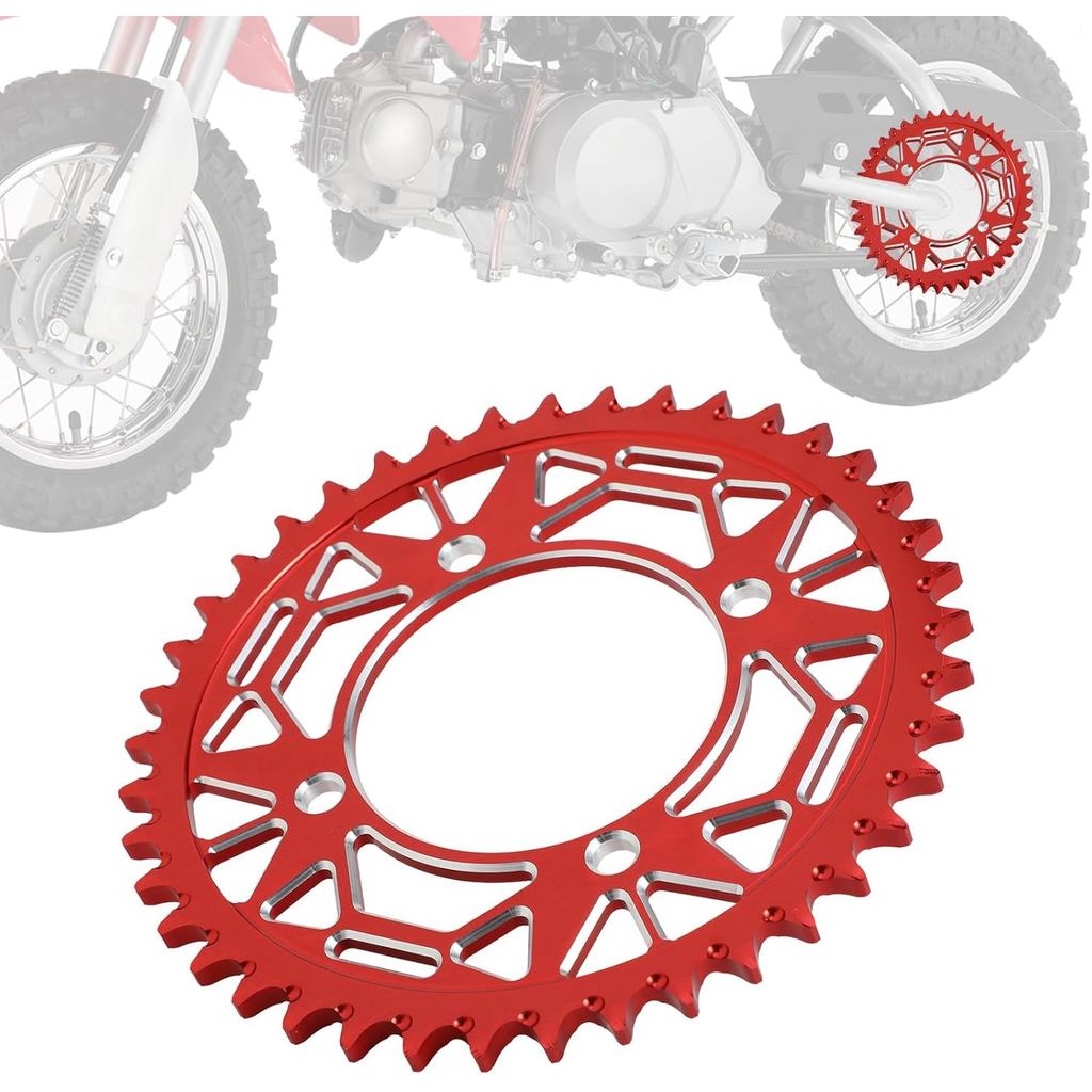 รถจักรยานยนต์420 41ครั้งเฟืองโซ่ด้านหลัง76มิลลิเมตร ซีเอ็นซี สําหรับ CRF เอ็กซ์อาร์ สสส อพอลโล RFZ เ