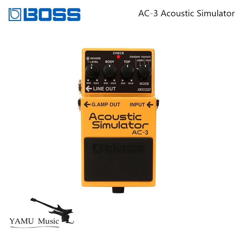 BOSS AC3 Acoustic Simulator Guitar Effect Pedal AC 3