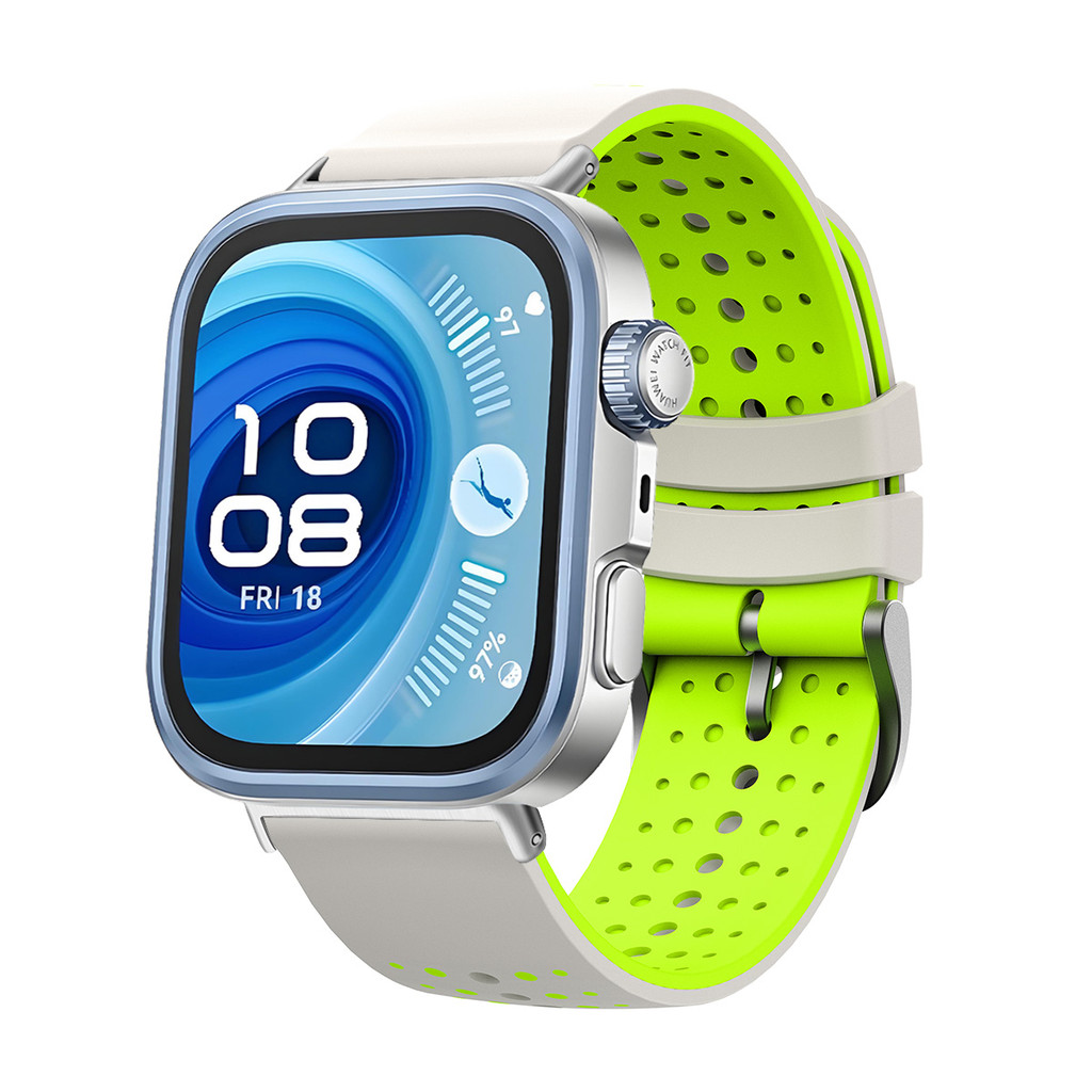 กีฬานาฬิกาซิลิโคนสําหรับ Huawei Watch FIT4Pro 4 3,Dual สีสร้อยข้อมือสําหรับ Redmi Watch 6 5 4 สายรัดข้อมือ Correa - รูปที่ 5