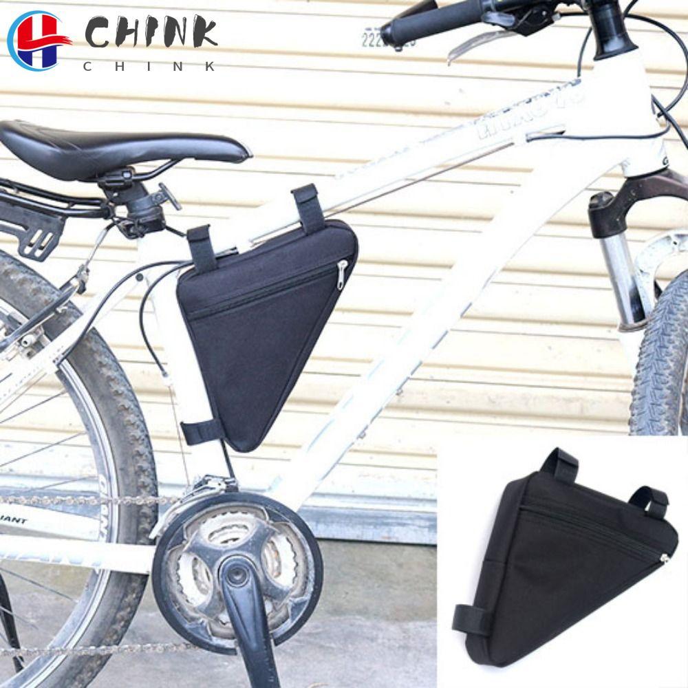 CHINK MTB Frame Bag Front Tube Black Accessories Triangle Pouch
