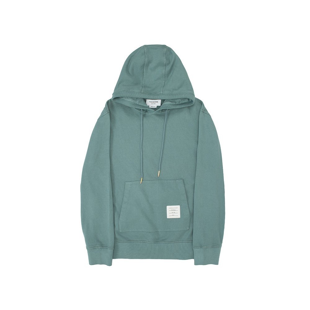 Hoodie สเวตเชิร์ตสำหรับผู้ชาย สีน้ำเงินเข้ม แบรนด์ Tom Browne สวมได้วัน.daily