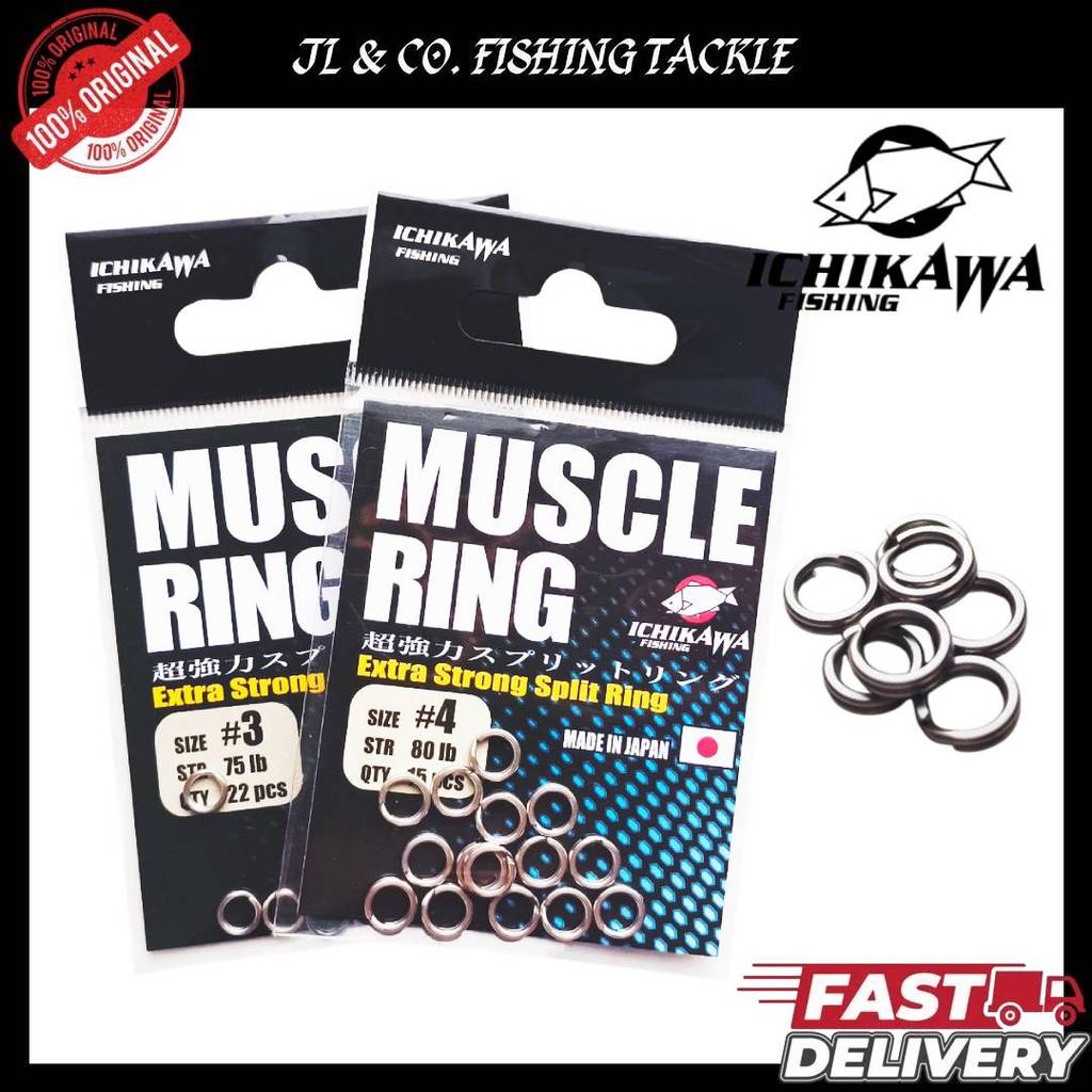 ICHIKAWA MUSCLE RING FISHING SPLIT RING