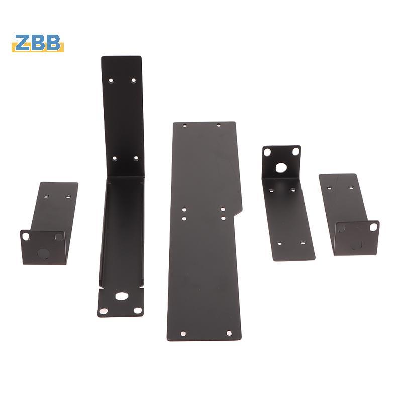 ZBB> Rackmount Rack กรอบโลหะสําหรับระบบไมโครโฟนไร้สายตัวรับสัญญาณไร้สายสําหรับ QLXD4 ULXD ULXD4 SLXD