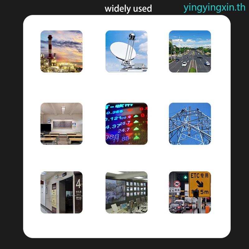 YIN RS485 Hub 1 ถึง 8 แยก Rs-485 Splitter 485 Sharener 1 ใน 8 Out เกรดอุตสาหกรรม Optically Isolated 