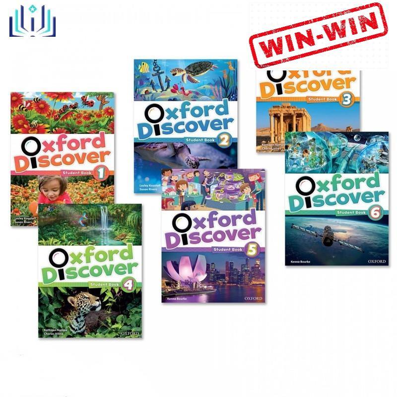 VV888 Oxford Discover 1rd Edition Level 1/2/3/4/5/6 หนังสือตําราเรียนการเรียนรู้สําหรับเด็กนักเรียนช