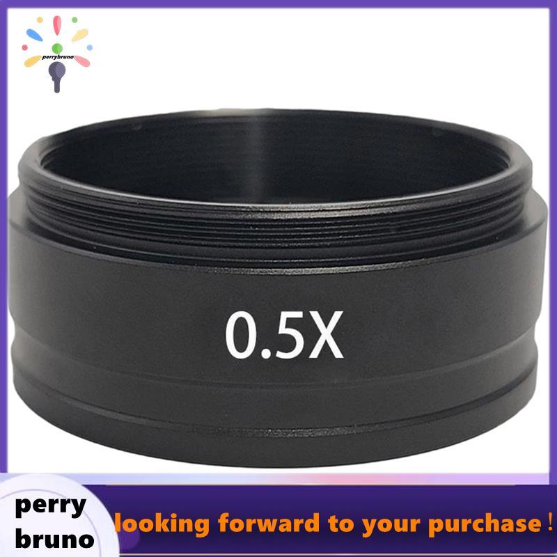 C-Mount 0.3X 0.5X 0.7X 2.0X เสริม Barlow วัตถุเลนส์ M42 มม.สําหรับ 120X 180X 200X 300X 500X ระบบ B