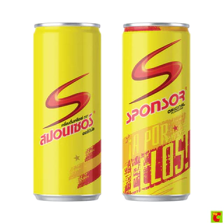 สปอนเซอร์ เครื่องดื่มเกลือแร่ รสออริจินัล 325 มล. แพ็ค 6